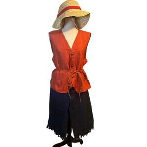 NWOT Scarecrow Costume Halloween Make Your Own Scarecrow Fun Size Small